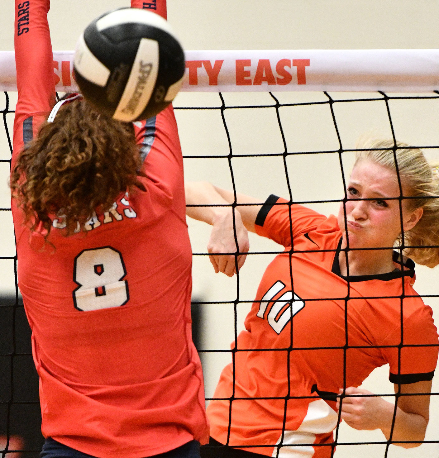 East vs. North District Volleyball